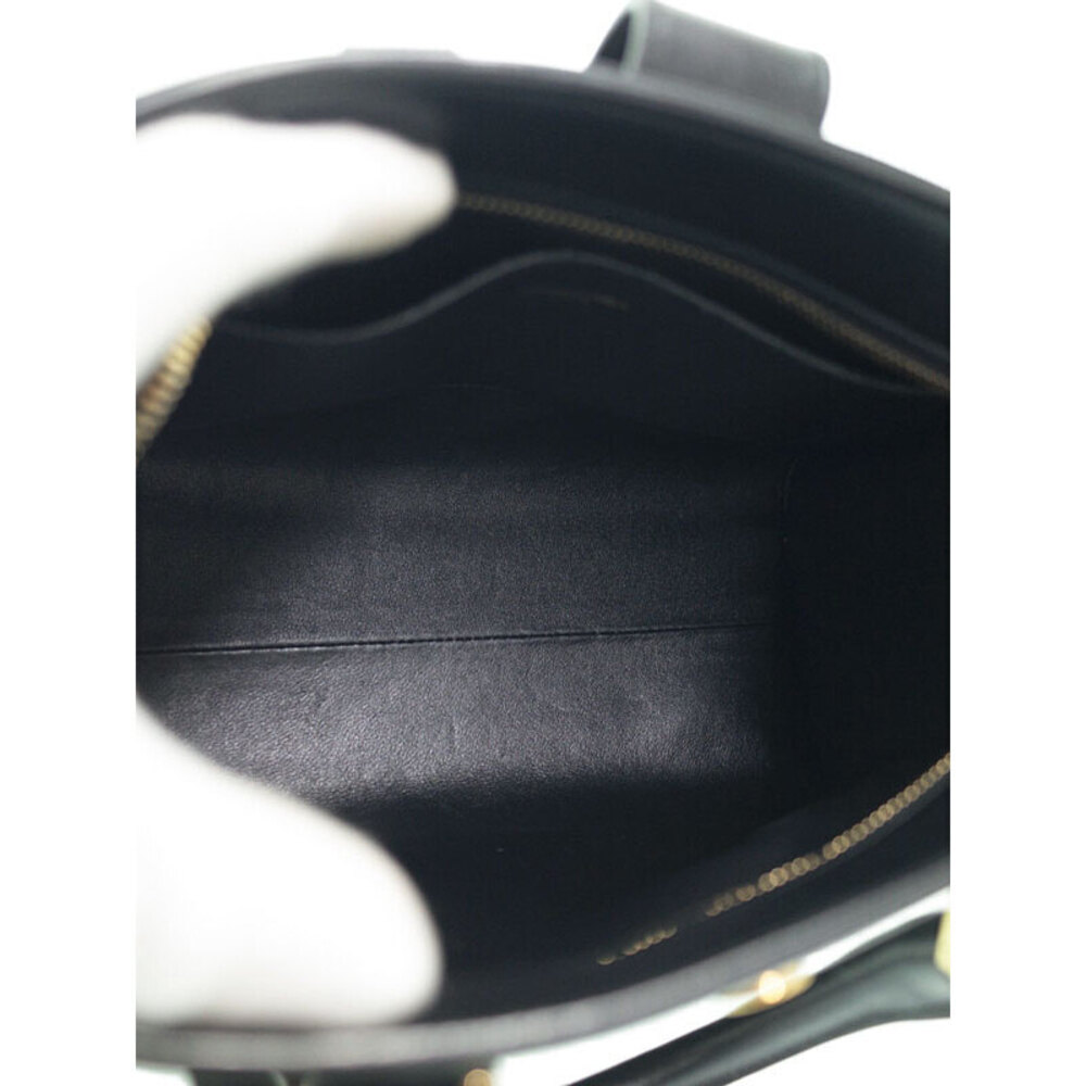 SAINT LAURENT PARIS Monogram Cabas 2way Leather HandBag - Picture 3 of 9